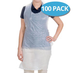 Disposable Polythene Aprons 100 pack
